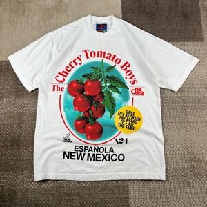 A24 Online Ceramics The Curse Cherry Tomato Boys NM White T-Shirt Mens M